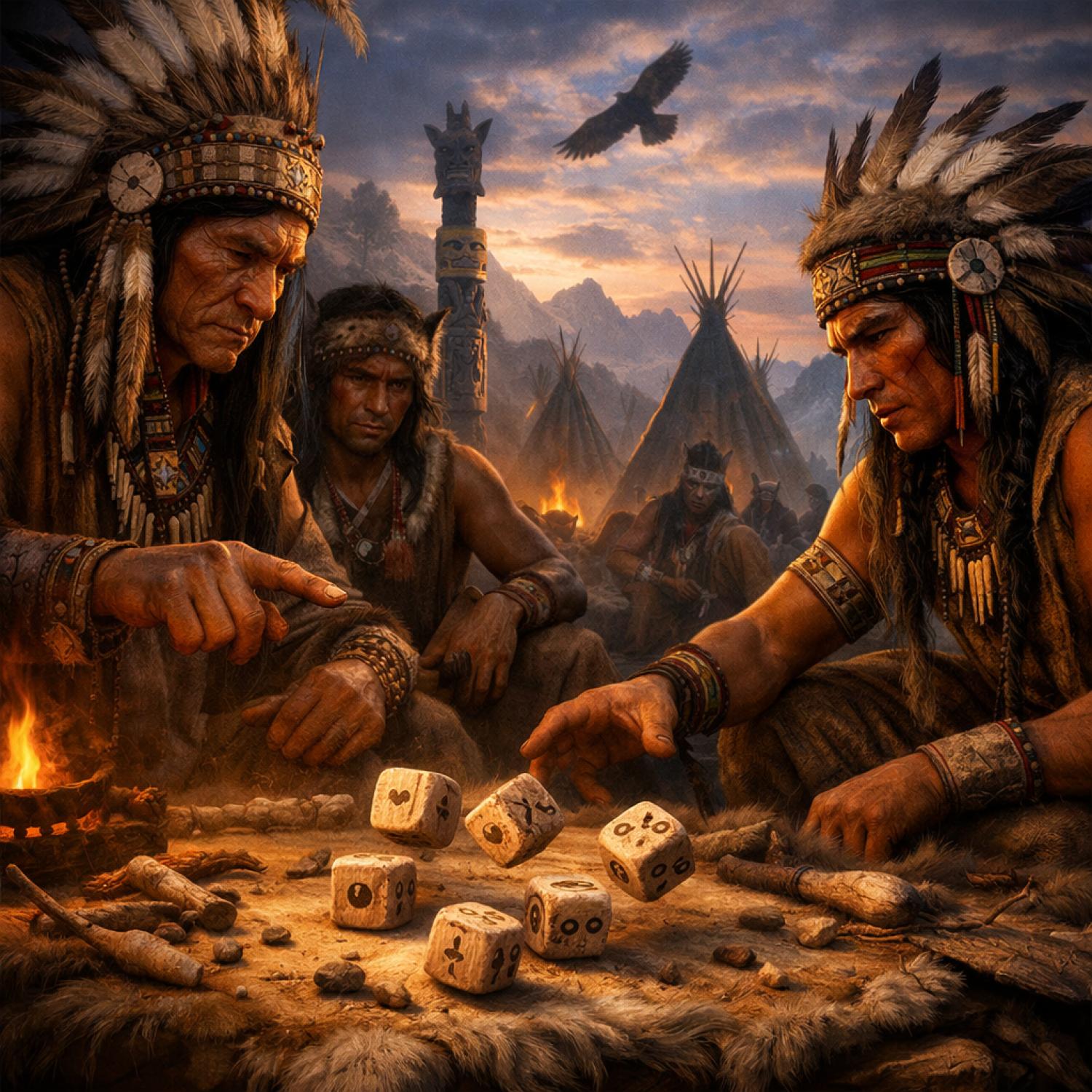 Cómo los cazadores-recolectores inventaron los juegos de azar