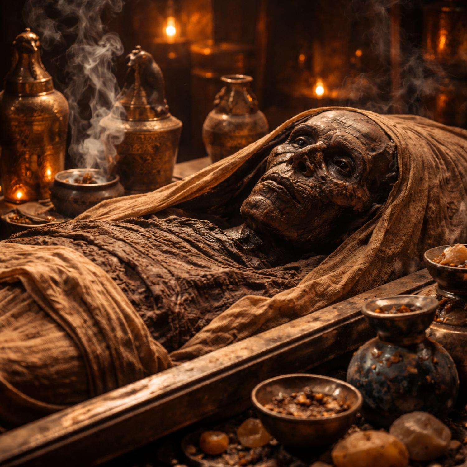 El misterio del olor de las momias egipcias revelado