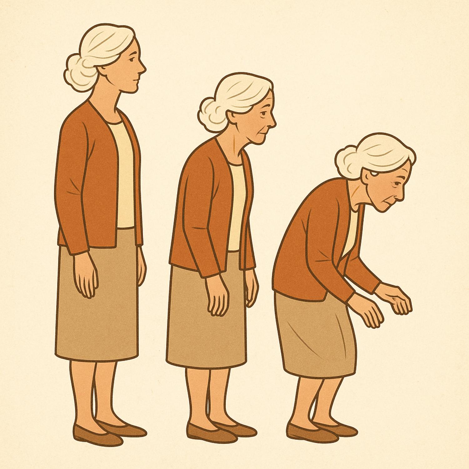 ¿A partir de qué edad empezamos a perder altura?