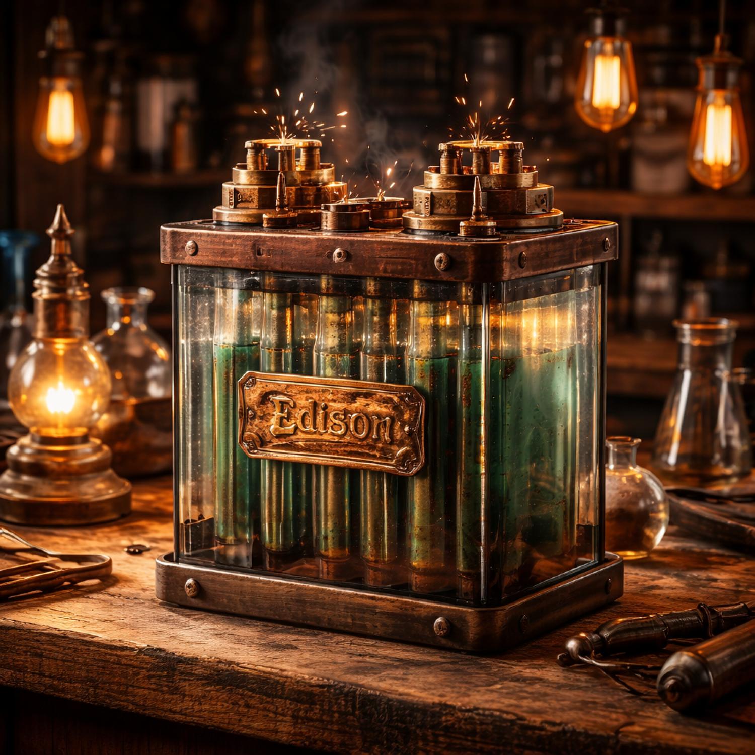 La batería olvidada de Thomas Edison que podría cambiar el futuro de la energía