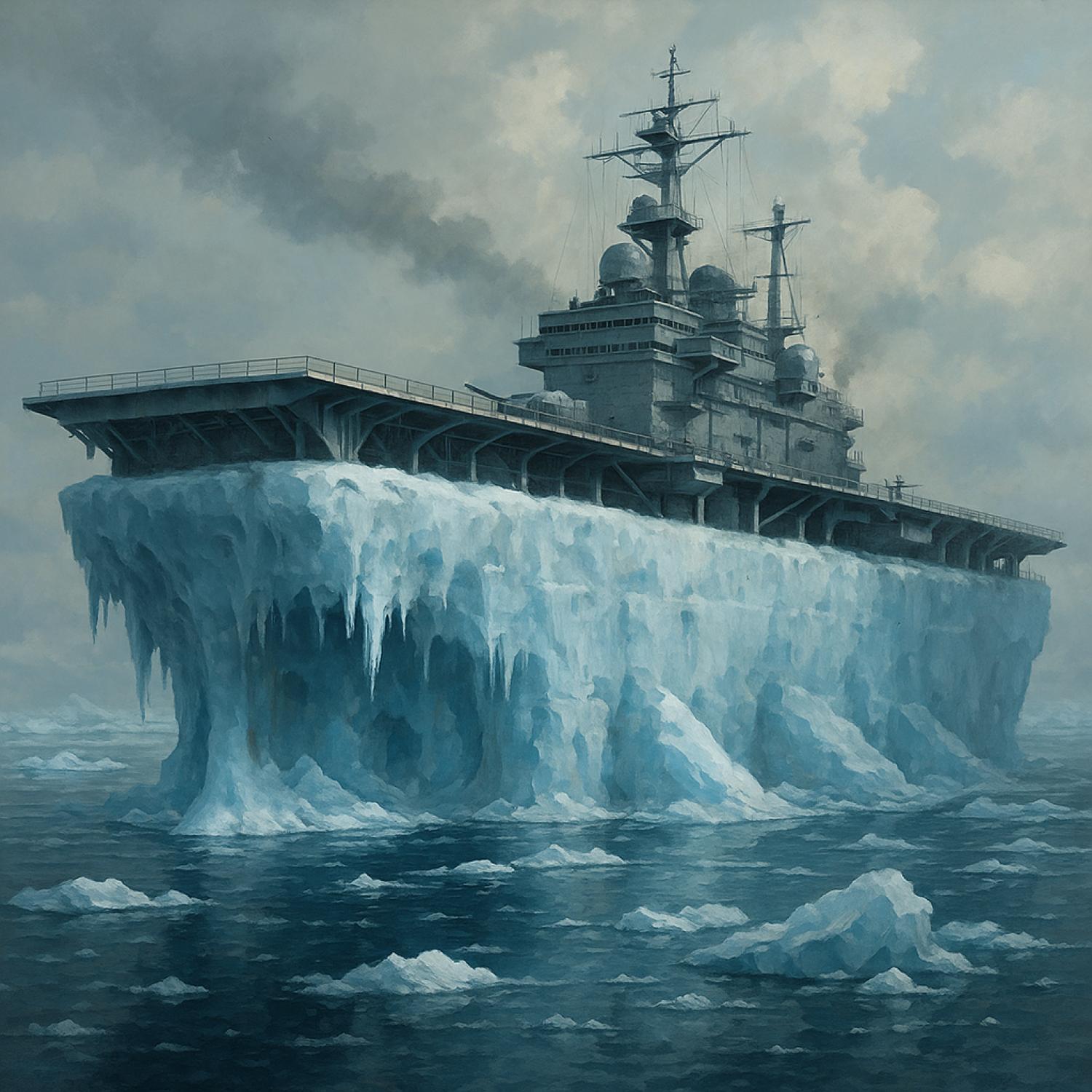 El proyecto Habakkuk: portaaviones gigantes de hielo en la Segunda Guerra Mundial