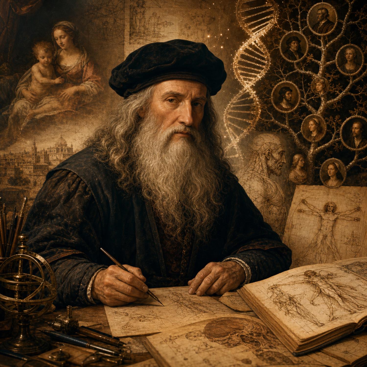 Cómo el ADN de Leonardo da Vinci podría cambiar la historia del arte