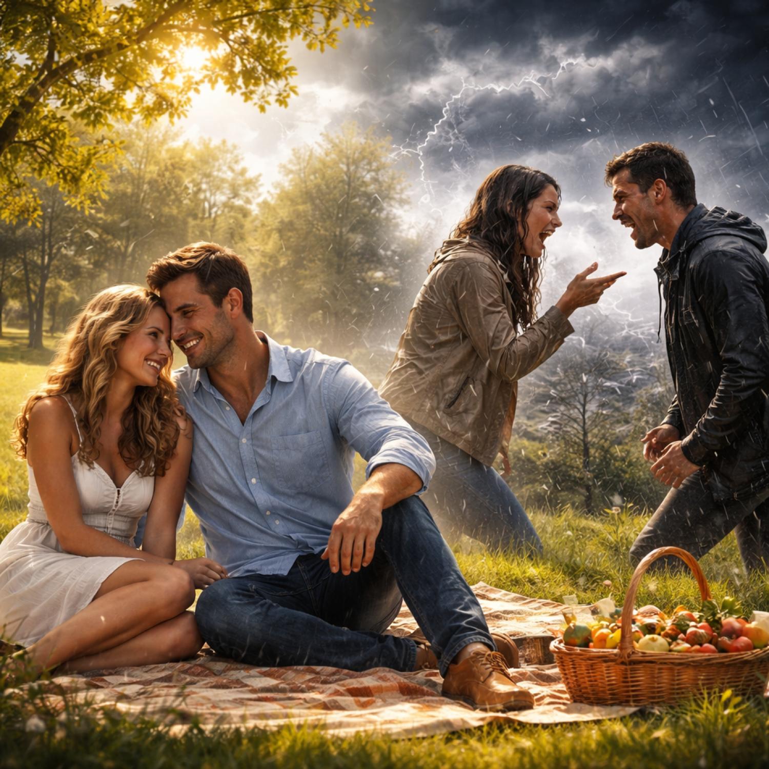 Las parejas de buen tiempo: ¿amor solo en la facilidad?