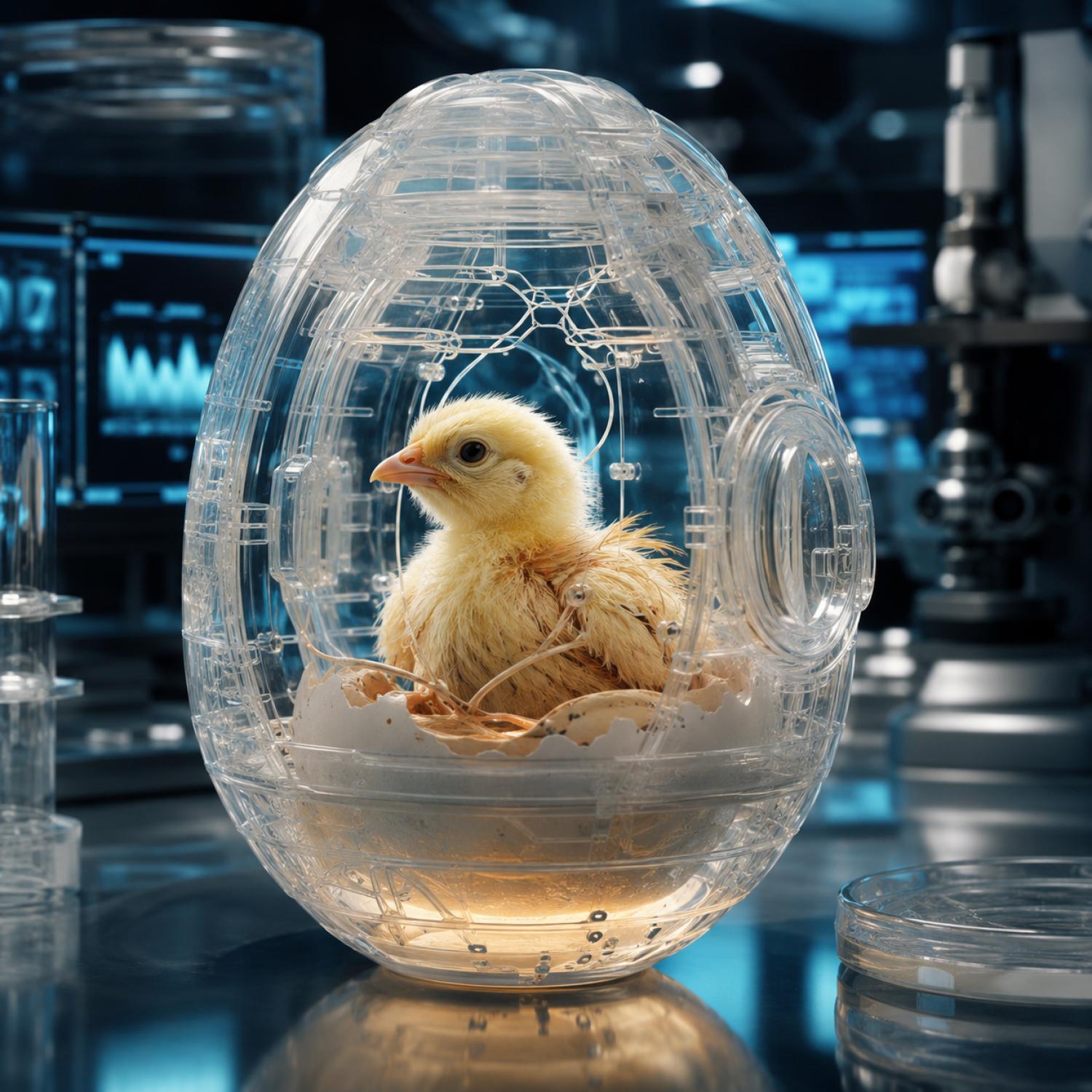 Como en Jurassic Park, pero con pollitos: el primer gran paso hacia los huevos artificiales