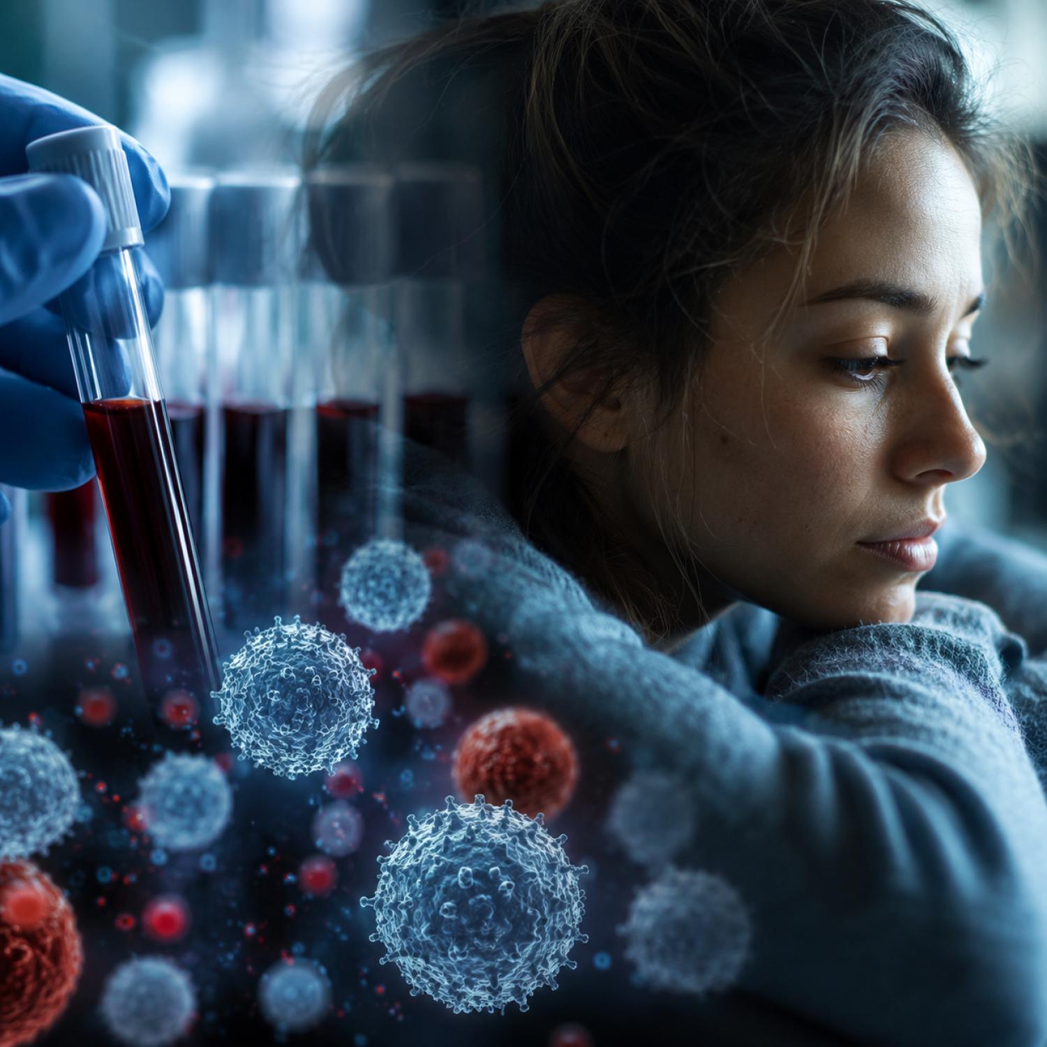 La depresión se puede ver en la sangre: el nuevo hallazgo científico
